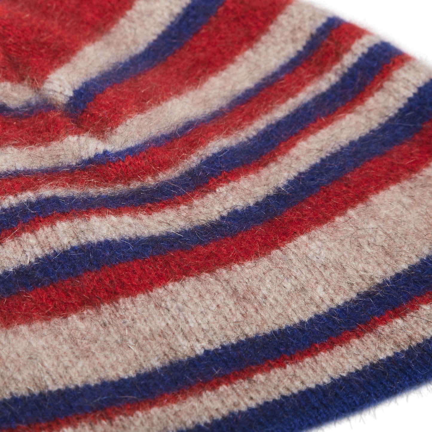Trapper Beanie (Royal Blue/Red)