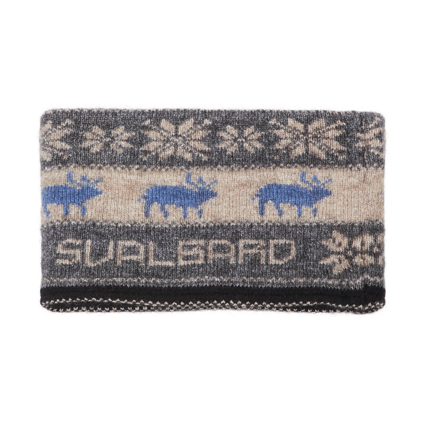 Svalbard Dobbelt Pannebånd (Svart)