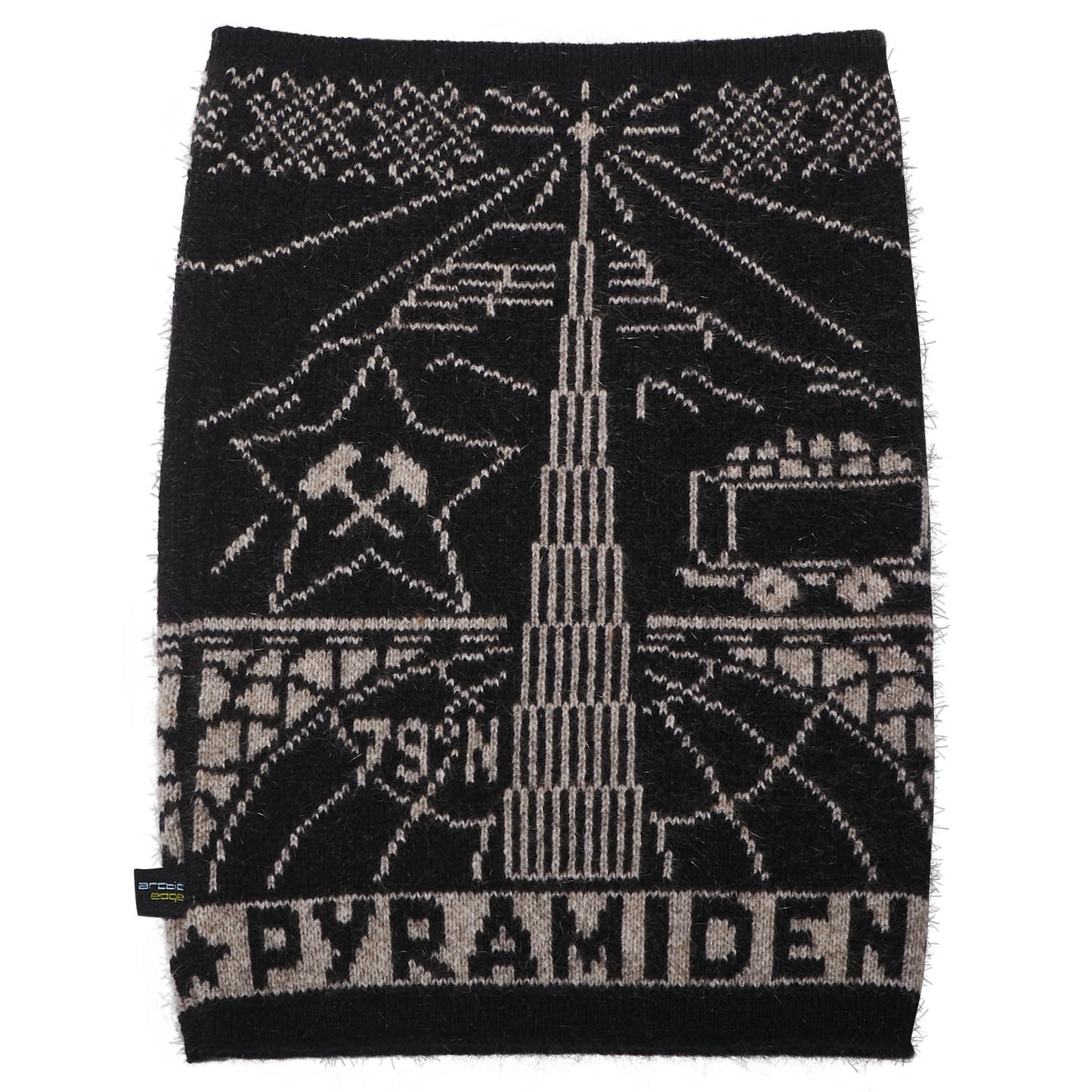 Pyramiden Hals (Svart)