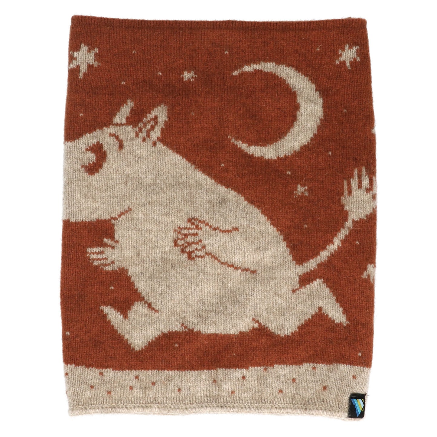 Moomintroll Neck Gaiter (Rust)