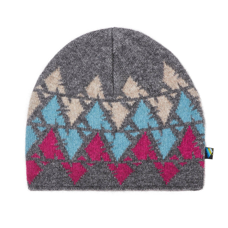 Signature Beanie (Grey/Pink)