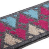 Signature Headband (Grey/Pink)