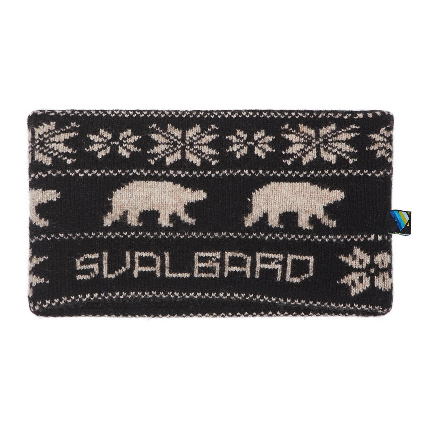Svalbard Dobbelt Pannebånd (Svart)