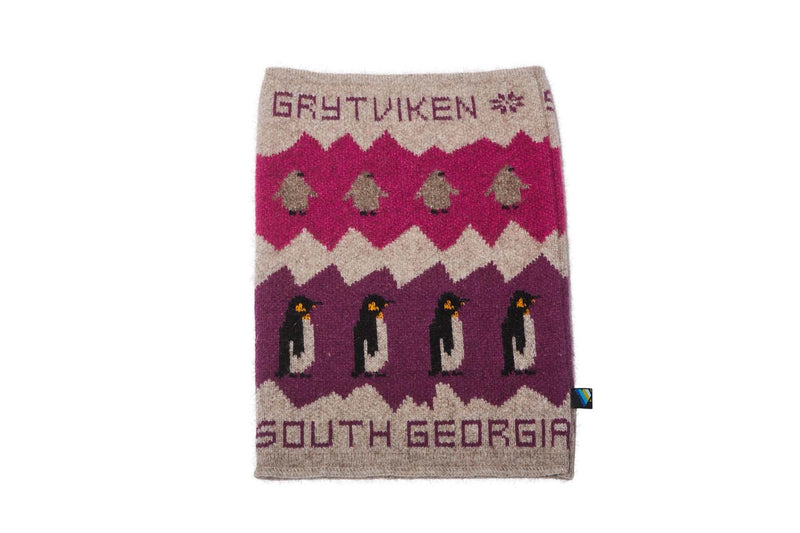 Grytviken South Georgia Neck Gaiter (Pink/Purple)