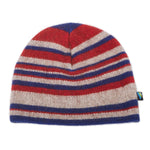 Trapper Beanie (Royal Blue/Red)