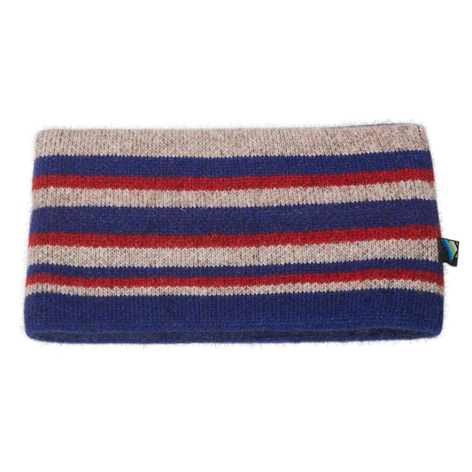 Trapper Dobbelt Pannebånd (Royal Blue/Rød)