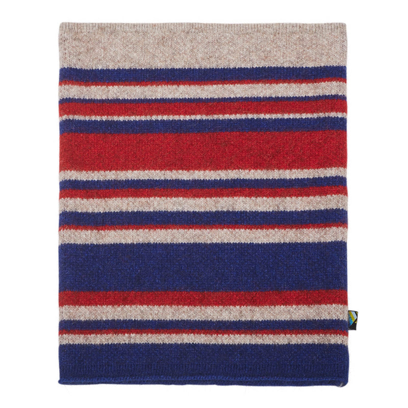 Trapper Neck Gaiter (Royal Blue/Red)